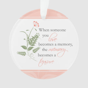 Sympathie Bereavement Ornamement Ornament