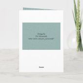 Sympathie bij kat of hond kaart (Achterkant)