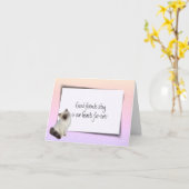 Sympathie bij verlies van dollak Pet Kaart (Gele Bloem)