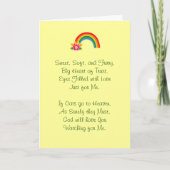 Sympathie bij verlies van het Pet Cat Kaart (Voorkant)