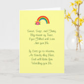 Sympathie bij verlies van het Pet Cat Kaart (Gele Bloem)