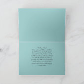 Sympathie bij verlies van pet-Dog/met gedicht Kaart (Binnen)