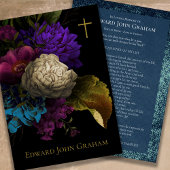 Sympathie Bloemenmonument begrafenis Dank u kaart