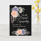 Sympathie Bloemenpioen Roos Kaart (Gele Bloem)