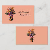  SYMPATHIE - BLOEMIST KAART (Voorkant / Achterkant)