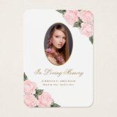 Sympathie Blush roze roze Kaart (Voorkant)