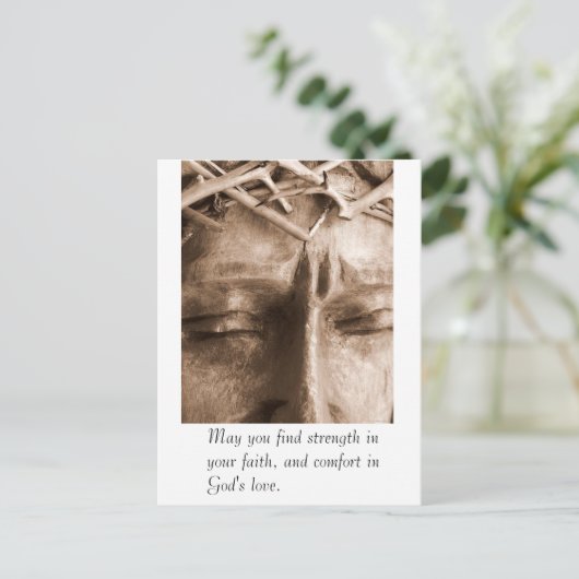 sympathie briefkaart (Staand voorkant)