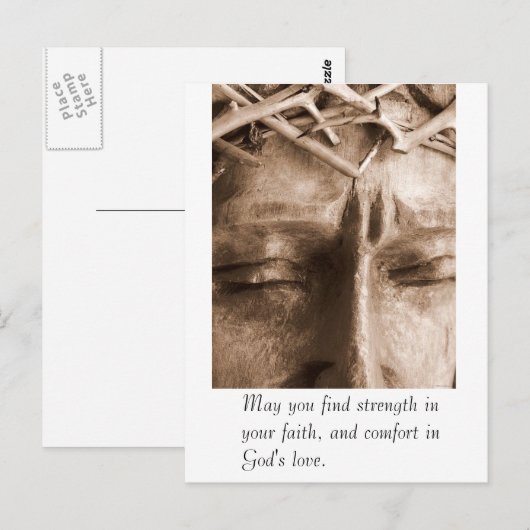 sympathie briefkaart (Voorkant / Achterkant)