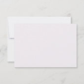 Sympathie Butterflies Funeral Bedankkaart (Achterkant)