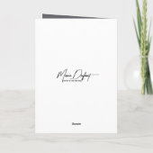 Sympathie Calla Lilies In de Spotlight Kaart (Achterkant)