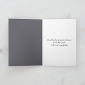 Sympathie Calla Lilies In de Spotlight Kaart (Binnen)