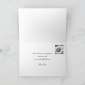 Sympathie Condoleance Dank u kaart - Zonnebloem (Binnen)