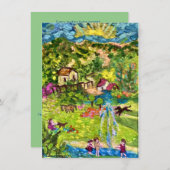 Sympathie condoleances kaart voor het verlies van  (Voorkant / Achterkant)