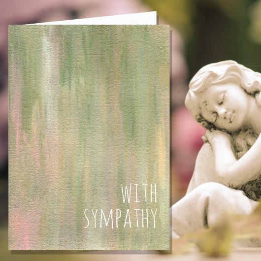 sympathie condoleances Natuur schilderen Kaart