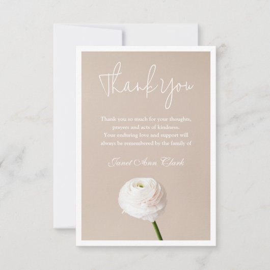 Sympathie Dank je Kaart met ventilator (Voorkant)