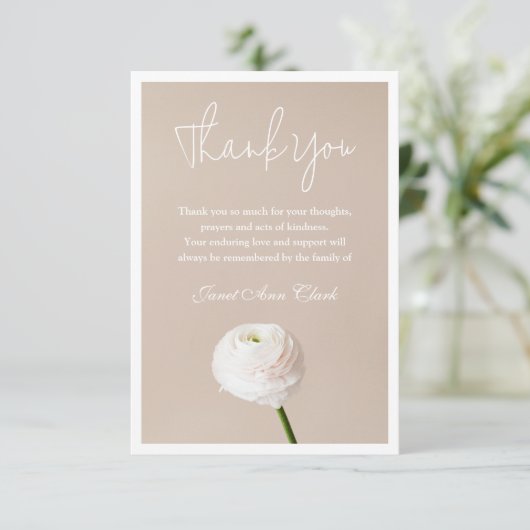 Sympathie Dank je Kaart met ventilator (Staand voorkant)