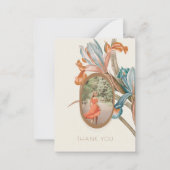  sympathie dank u kaart notitiekaartje (Voorkant)