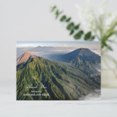 Sympathie Dank u Memorial Mountain Fotografie Bedankkaart (Staand voorkant)