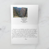 Sympathie: De zwarte Boom van de Canion Kaart (Binnen)