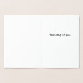 Sympathie Dog Folie Kaarten (Binnen)