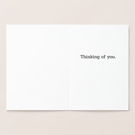 Sympathie Dog Folie Kaarten (Binnen)