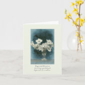 Sympathie Dogwood Symbolizes Hope Kaart (Gele Bloem)