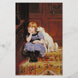 Sympathie (door Briton Riviere) Briefpapier