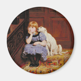 Sympathie (door Briton Riviere) Magneet