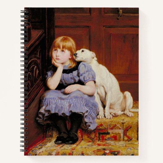 Sympathie (door Briton Riviere) Notitieboek (Voorkant)