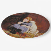 Sympathie (door Briton Riviere) Papieren Bordje (Gekanteld)