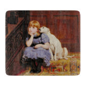 Sympathie (door Briton Riviere) Snijplank (Voorkant)
