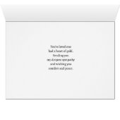 Sympathie Een hart van de goudkaars en pony's (Binenzijde Horizontaal (Onderkant))