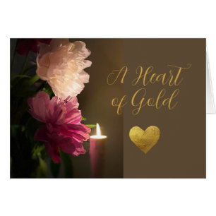 Sympathie Een hart van de goudkaars en pony's