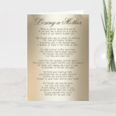 sympathie | Een moederkaart verliezen Kaart (Voorkant)
