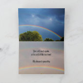 SYMPATHIE, EIND VAN DE RAINBOW-kaart Kaart (Binnen)