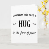 Sympathie en aanmoediging van de briefpers - Paper Kaart (Gele Bloem)