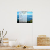 Sympathie en Grief Poem- Zee Hawaii Poster (Keuken)