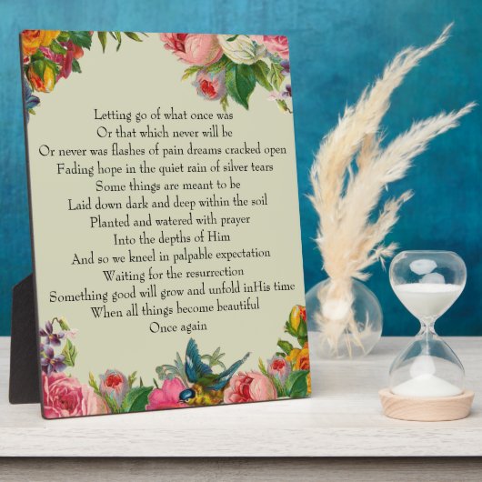 sympathie en hoop fotoplaat (Zijkant)