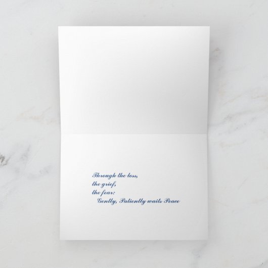 Sympathie en vrede kaart (Binnen)