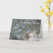 Sympathie en vrede kaart (Gele Bloem)