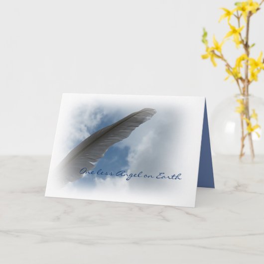 Sympathie en zorg kaart (Gele Bloem)