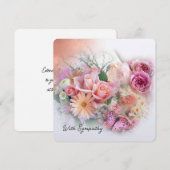 Sympathie Flat Kaart (Voorkant / Achterkant)