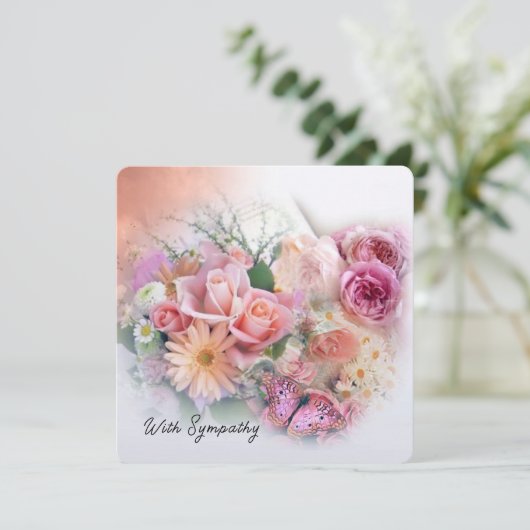 Sympathie Flat Kaart (Staand voorkant)