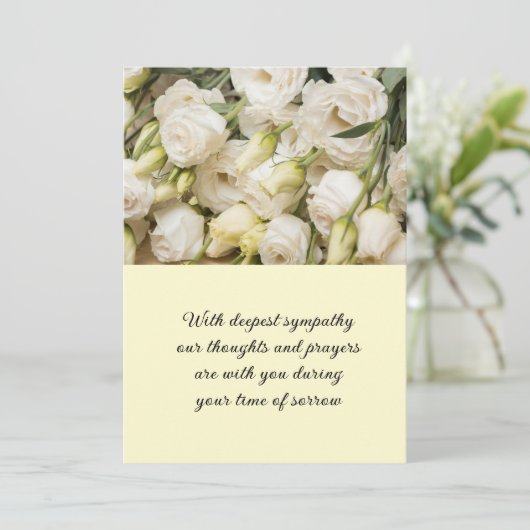Sympathie Flat Kaart (Staand voorkant)