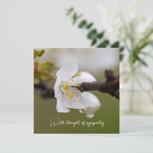 Sympathie Flat Kaart (Staand voorkant)