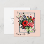 Sympathie Flat Kaart (Voorkant / Achterkant)