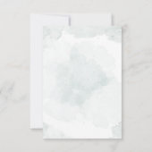 Sympathie Foto Eucalyptus Funeral Hartelijk dank Bedankkaart (Achterkant)