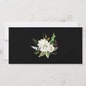 Sympathie Funeral bedankt jullie Waterverf Floral (Achterkant)