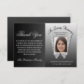 Sympathie Funeral Foto bedankt (Voorkant / Achterkant)