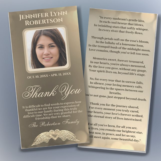 Sympathie Funeral Foto: DANK U MET Hart (Creator heeft geüpload)